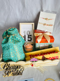 Premium Bhai Bhabhi Rakhi Tray Hamper | Raksha Bandhan Gift Set