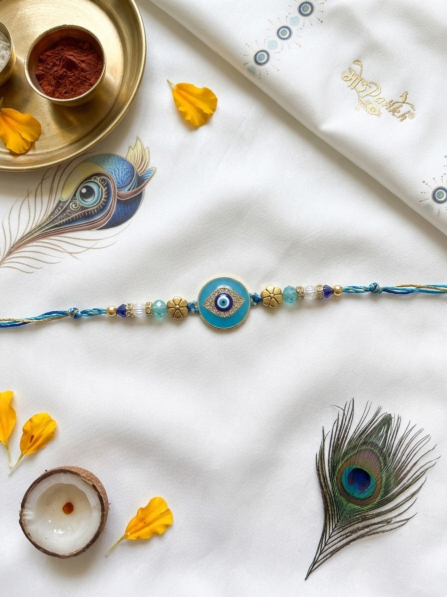 Evil eye single rakhi