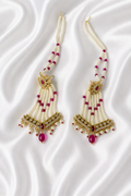 Pearl Chandelier Earrings with Sahara