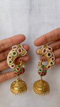 Mayur Karnaphool jhumka