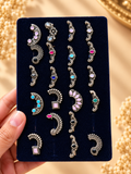 Oxidised Clip on Nose pins- Random