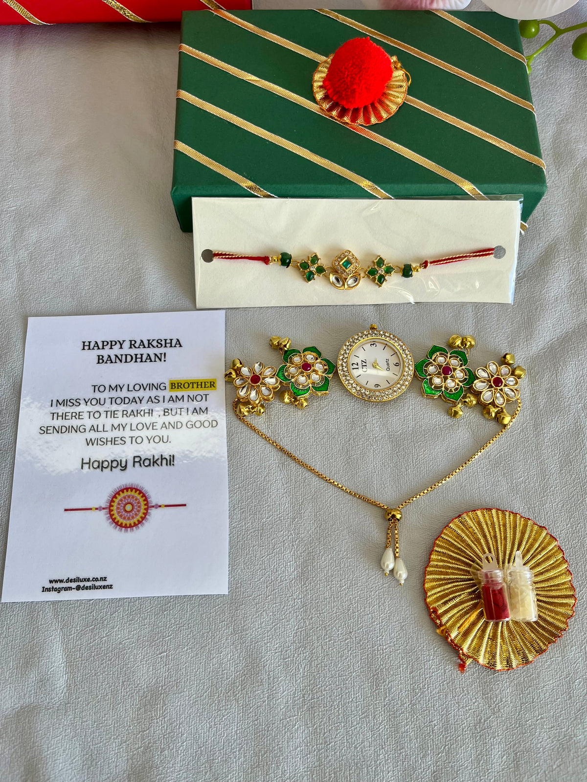 Bhai Bhabhi ki Jodi 2 💚-Rakhi hamper