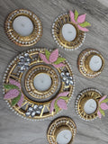 Lotus Tlight Rangoli set—Diwali Decorations NZ—Desi Luxe NZ