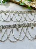 Oxidised waist belt