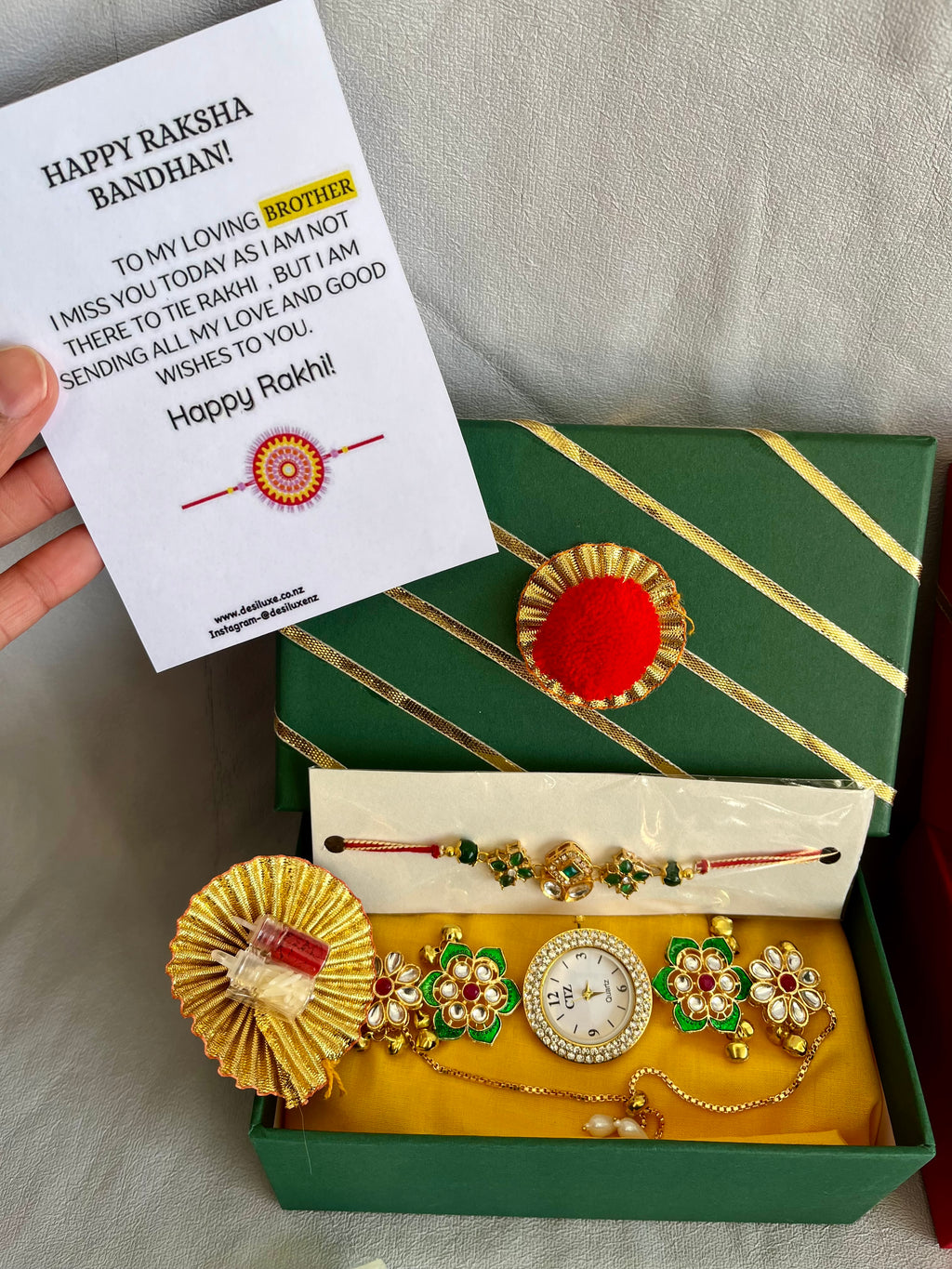 Bhai Bhabhi ki Jodi 2 💚-Rakhi hamper