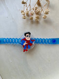 Superman  Light-Up Rakhi for Kids – Glowing Rubber Band Rakhi | Desi Luxe NZ