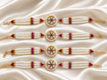 Pachi Kundan Pearl Bracelet —Single