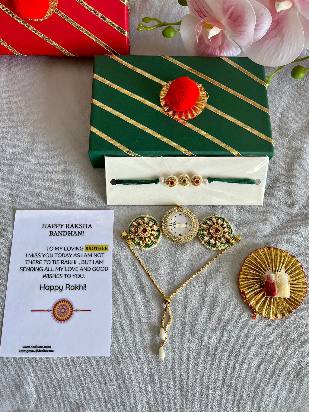 Bhai Bhabhi Ki Jodi 💚 Rakhi Hamper