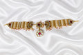 Rajasthani Mathapatti with Borla – Kundan Bridal Headpiece with Ruby & Pearl Detailing