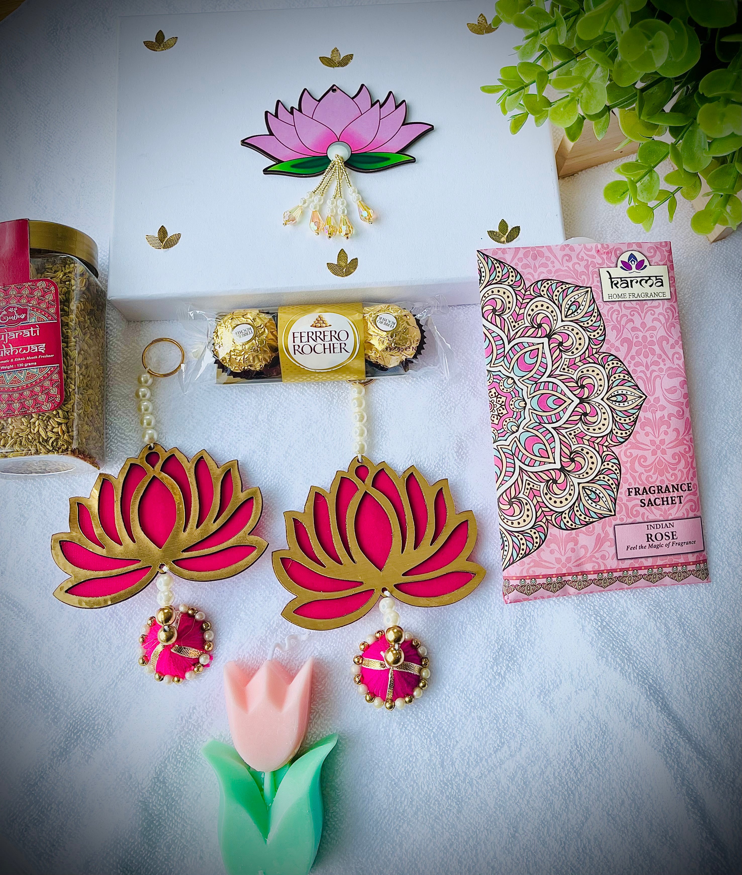 Lotus theme gift hamper
