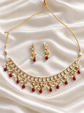 Premium Kundan Pearl & Ruby Rajwadi Bridal Jewellery