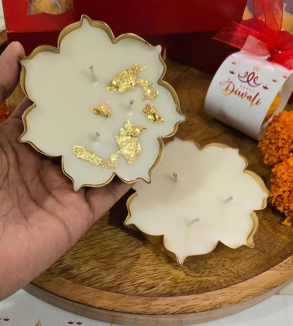 Urli Decorative Scented Candle — Diwali Special. Desi Luxe NZ