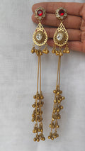 Long kashmiri earrings