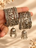 Navratri Oxidized Bangles for Kids