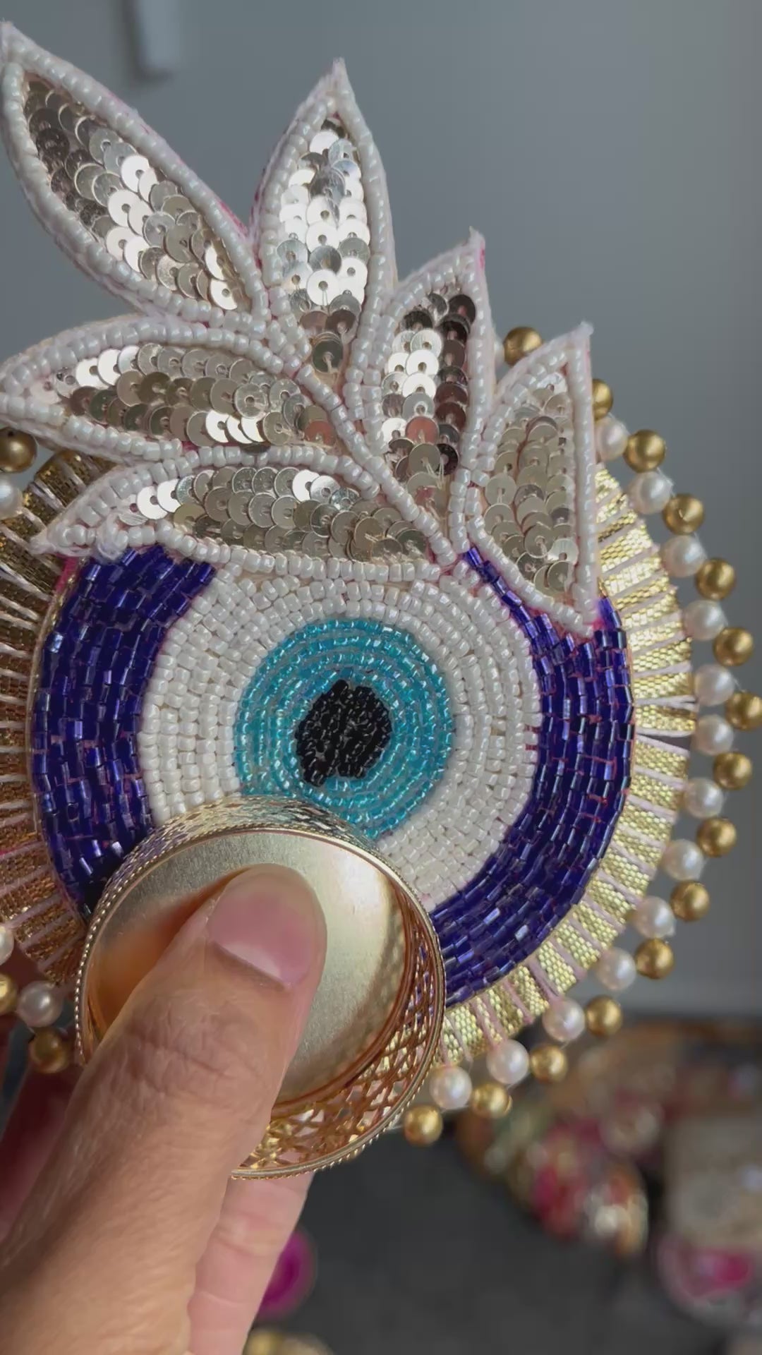 Evil eye Tlight candle holder