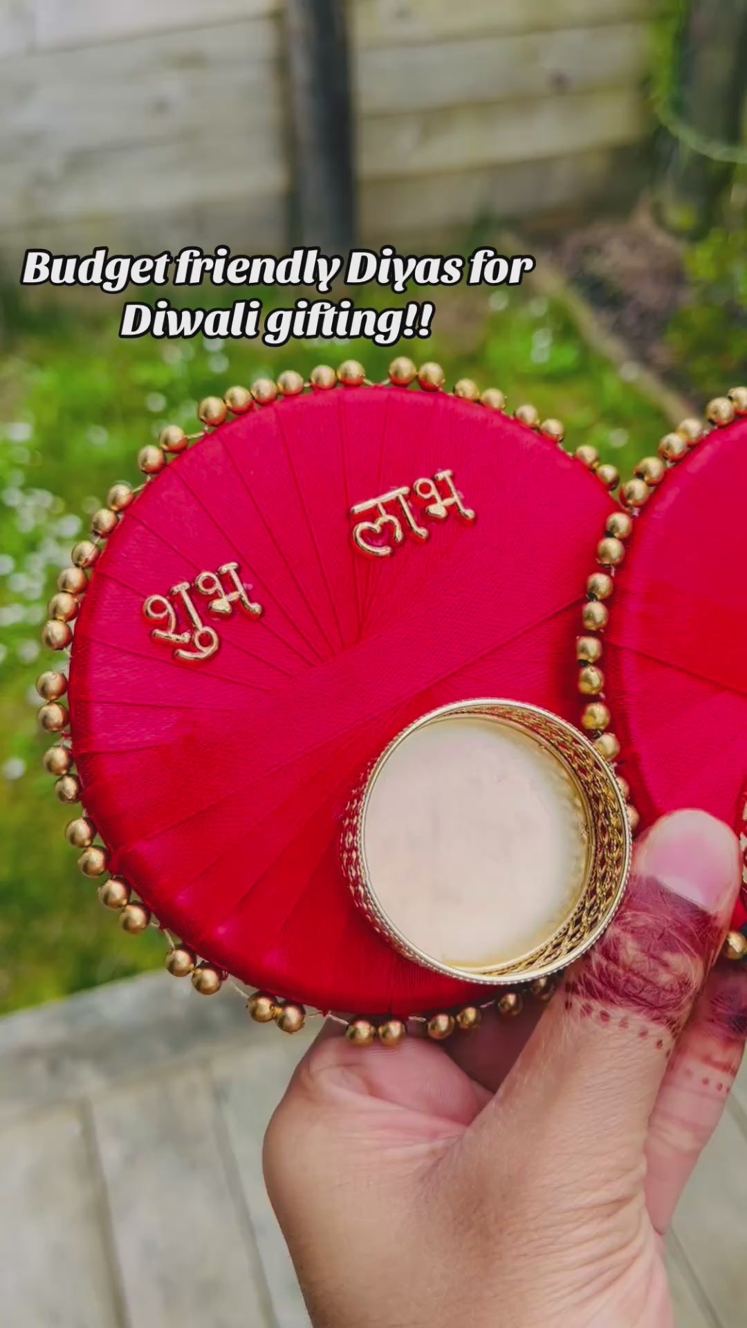 Shubh Labh Tlight candle holder